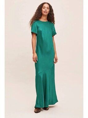 Anthropologie Brynne Maxi Tee Dress Sz Small